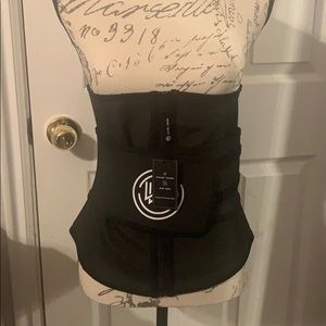 *SOLD* What Waist Black Define Waist Band - Large